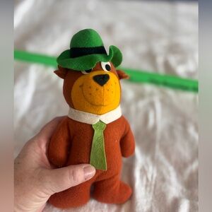 Yogi Bear Plush 1980 Vintage 8" Hanna-Barbera Productions Mighty Star